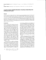 Long-term trend in marbled murrelets in Southeast Alaska based on Christmas Bird Counts