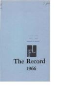 The Record, 1966
