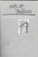 College catalog, 1985 & 1986