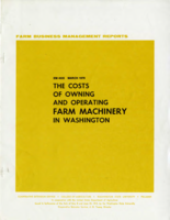 The costs of owning and operating farm machinery in Washington