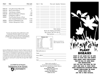 Plant Diseases Publications List