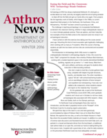 Anthro News, Winter 2016
