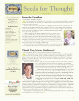 Seeds for Thought, November 2012