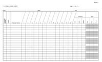 4-H Tabulation Sheet