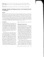 Serologic, Parasitic and Pregnancy Survey of the Colockum Elk Herd in Washington