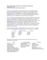 OCLC Digital & Preservation Resources CONTENTdm product forum. American Library Association Annual Conference, Atlanta, June 2002 [session review]