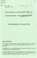 Performance evaluation