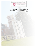 College catalog, 2009