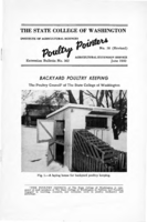 Poultry pointers: Backyard poultry keeping