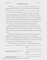 Release from crop damage