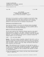 Fall potatoes estimated per acre costs and returns Columbia basin, Washington