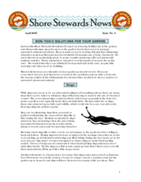 Shore Stewards News, April 2006
