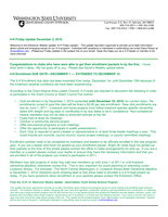 4-H Friday Update, December 3, 2010