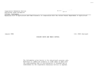 Poultry pests and their control