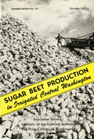 Sugar beet production in irrigated central Washington