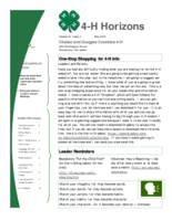 4-H Horizons, May 2014