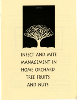 Insect and mite control in home orchard tree fruits and nuts