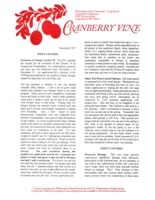 Cranberry Vine, November 1997