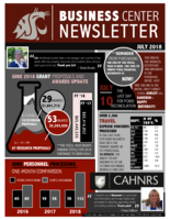 CAHNRS Business Center Newsletter, July 2018