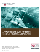 A practitioner's guide to testing regional industrial localization