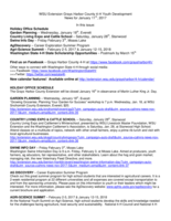 Grays Harbor County 4-H News Blast, January 11, 2017