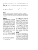 A comparison of bat activity at low and high elevations in the Black Hills of Western Washington