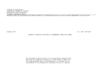 Control of insects and mites of ornamental trees and shrubs