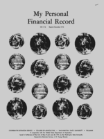My personal financial record