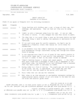 Credit checklist: Analysis of an opinion