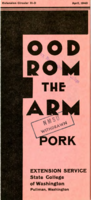 Food from the farm: Pork