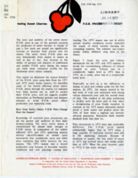 Marketing sweet cherries: F.O.B. prices