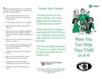 How You Can Help Your Child in 4-H