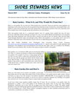 Shore Stewards News, Jefferson County, WA, Issue 64