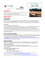 CloverGram, April 1, 2019