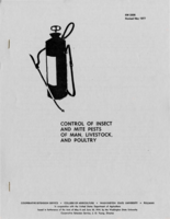 Control of insect and mite pests of man, livestock, and poultry