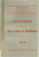 College catalog, 1914