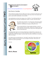 MyPlate Marty Moose Parent Newsletter: Lesson 2