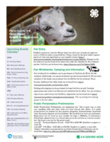 Pierce County 4-H Clover Report News and Announcements, June 2019