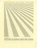 Soil erosion and sediment control under irrigation
