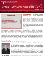 Veterinary Medicine Extension Newsletter, Summer 2010