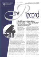 The Record, volume 60, no. 2, Summer