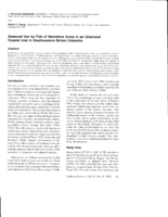 Seasonal Use by Fish of Nearshore Areas in an Urbanized Coastal Inlet in Southwestern British Columbia