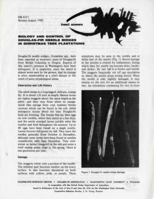 Biology and control of Douglas-fir needle midges in Christmas tree plantations