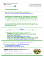 4-H Friday Update, August 26, 2011