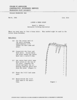 Lining a dress skirt