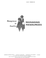 Management in families: Managing resources