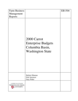 Cost of Producing Carrots in the Columbia Basin