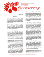 Cranberry Vine, February 2000