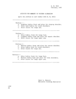 Activity for members in pattern alteration