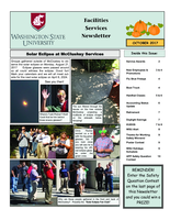 Facilities Services Newsletter, October 2017